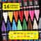 POSCA® PC-5BR 16 Colour Brush Tip Paint Marker Set